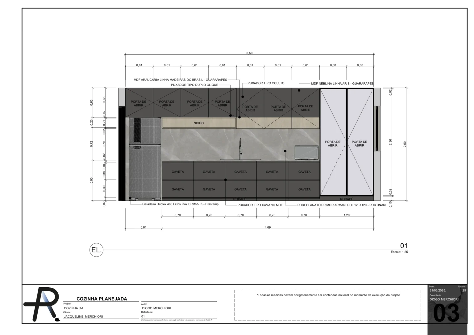 Elevações técnicas